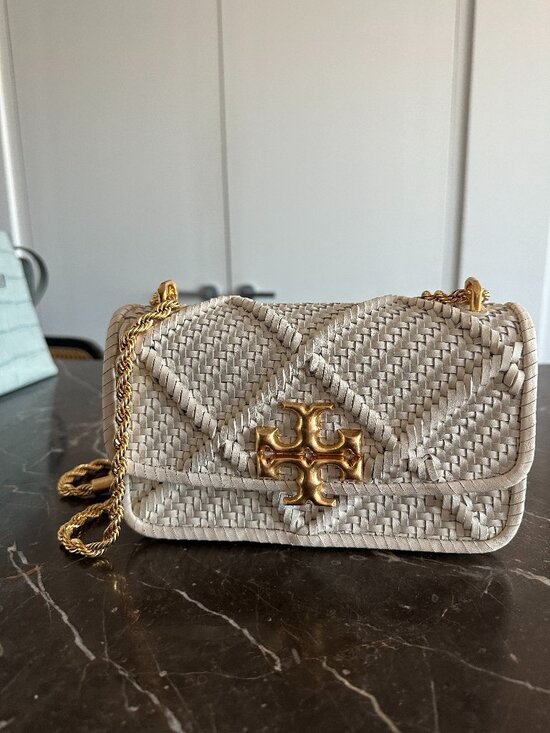Tory Burch Handbags - Tory Burch Small Eleanor Braided Shoulder Bag